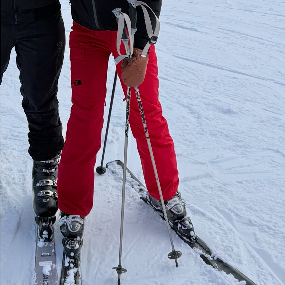 The North Face Red Ski Pants